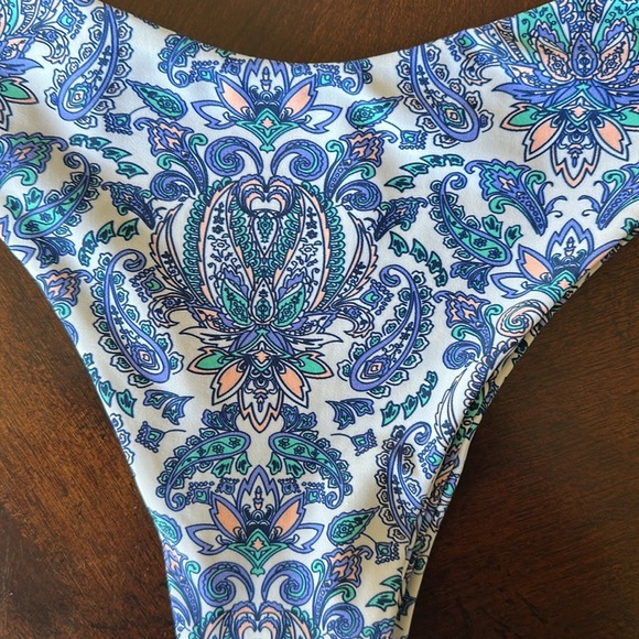 New Blackbough Swim Paisley Swimsuit medium - Picture 8 of 9